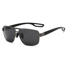 Load image into Gallery viewer, Square Nearsighted Sunglasses Men Polarized Sport Double Beam Myopia Lens Pilot Sunglasses Prescription 0 -0.5 -0.75 To -6.0