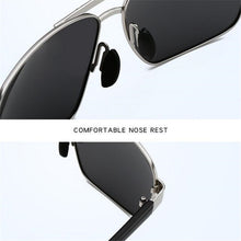 Load image into Gallery viewer, Square Nearsighted Sunglasses Men Polarized Sport Double Beam Myopia Lens Pilot Sunglasses Prescription 0 -0.5 -0.75 To -6.0