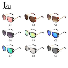 Carica l&#39;immagine nel visualizzatore di Gallery, Sunglasses men&#39;s coating retro steampunk iron man 3 sunglasses men&#39;s mirror design ladies glasses retro