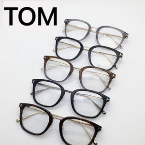 TOM TF Montature per occhiali Tutti i 16 modelli insieme Occhiali da vista Occhiali da vista Acetato Rotondo Italia Design Tartaruga in metallo Prescrizione Miopia