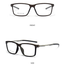 Load image into Gallery viewer, TR90 Sports Men Eyeglasses Frame Prescription Eyewear Basketball Spectacles Optical Glasses Frames Aluminum Magnesium Legs