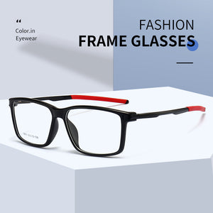 TR90 Sports Men Eyeglasses Frame Prescription Eyewear Basketball Spectacles Optical Glasses Frames Aluminum Magnesium Legs