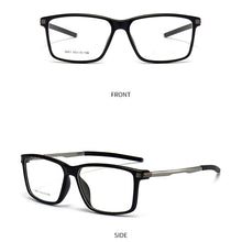 Load image into Gallery viewer, TR90 Sports Men Eyeglasses Frame Prescription Eyewear Basketball Spectacles Optical Glasses Frames Aluminum Magnesium Legs