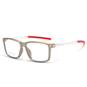 TR90 Sports Men Eyeglasses Frame Prescription Eyewear Basketball Spectacles Optical Glasses Frames Aluminum Magnesium Legs