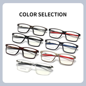 TR90 Sports Men Eyeglasses Frame Prescription Eyewear Basketball Spectacles Optical Glasses Frames Aluminum Magnesium Legs