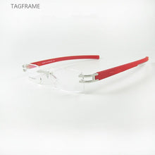Carica l&#39;immagine nel visualizzatore di Gallery, Tag Frame Brand Homme Men Optical Frames Rimless Eye Glasses Oculos De Grau Spectacle Frame TH3356 Tag 3356 Glasses With Tags