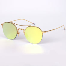 Load image into Gallery viewer, Thom Brand Polarized Sunglasses Men TB903 Vintage Round Pilot Alloy Glasses Women anti-Glare Eyewear Oculos De Grau