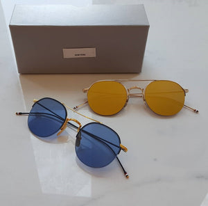 Thom Brand Polarized Sunglasses Men TB903 Vintage Round Pilot Alloy Glasses Women anti-Glare Eyewear Oculos De Grau