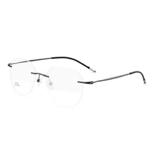 Load image into Gallery viewer, Ultralight Titanium Alloy Rimless Men Glasses Frame Square Eyeglasses Myopia Prescription Frames For Women Optical Eye Glass