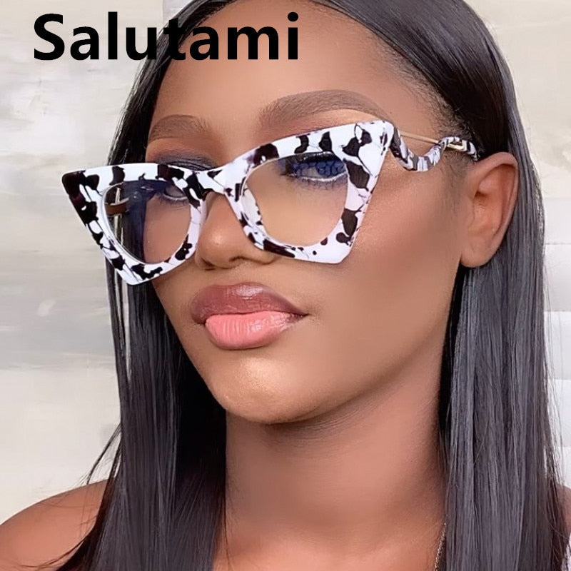 Sun Glasses Women Triangle, Cat Eye Triangle Sunglasses