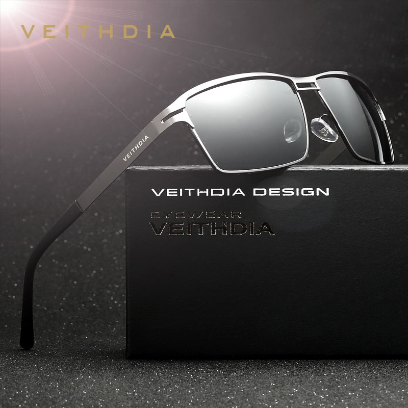 VEITHDIA 2023 Men's Sunglasses Polarized UV400 Lens Sun Glasses Rectan –  Cinily