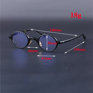 Vazrobe Small Round Eyeglasses Frames Male Nerd Glasses Men Black Tortoise Spectacles for Reading Myopia Optical Prescription