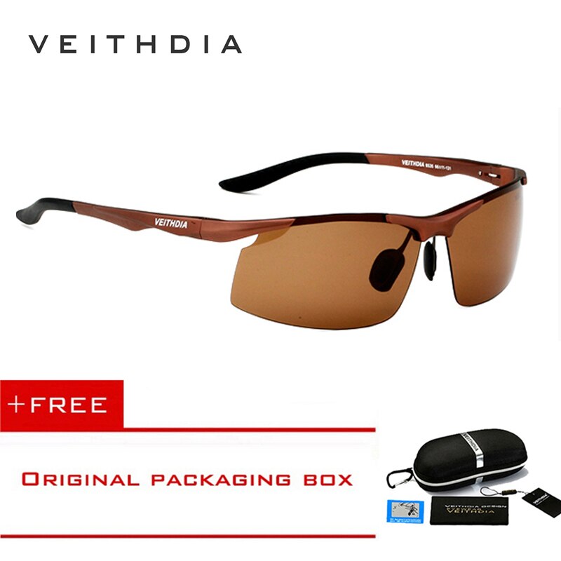 Veithdia Brand Aluminum Polarized Sunglasses Men 3Color lense Sports S –  Cinily