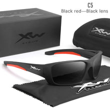 Carica l&#39;immagine nel visualizzatore di Gallery, Wiley x 2022  men&#39;s and women&#39;s sports riding high-definition polarized sunglasses Tr90 reflective frame uv400 coated lens WX