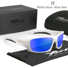 Carica l&#39;immagine nel visualizzatore di Gallery, Wiley x 2022  men&#39;s and women&#39;s sports riding high-definition polarized sunglasses Tr90 reflective frame uv400 coated lens WX