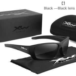 Wiley x 2022  men's and women's sports riding high-definition polarized sunglasses Tr90 reflective frame uv400 coated lens WX