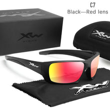 Carica l&#39;immagine nel visualizzatore di Gallery, Wiley x 2022  men&#39;s and women&#39;s sports riding high-definition polarized sunglasses Tr90 reflective frame uv400 coated lens WX