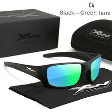 Carica l&#39;immagine nel visualizzatore di Gallery, Wiley x 2022  men&#39;s and women&#39;s sports riding high-definition polarized sunglasses Tr90 reflective frame uv400 coated lens WX