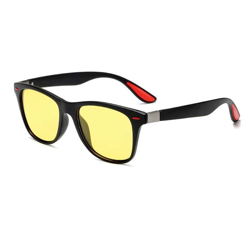 YAMEIZE Antiglare Night Vision Polarized Yellow Lens Sunglasses