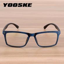 Load image into Gallery viewer, YOOSKE Men Retro Wooden Pattern Glasses Frame Women Classic Optical Spectacle Eyeglasses Style Bamboo Wood Eyewear