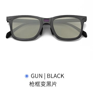 AI Smart Sunglasses Man Polarized Sun Glasses Sports 0.1S Color Change –  Cinily